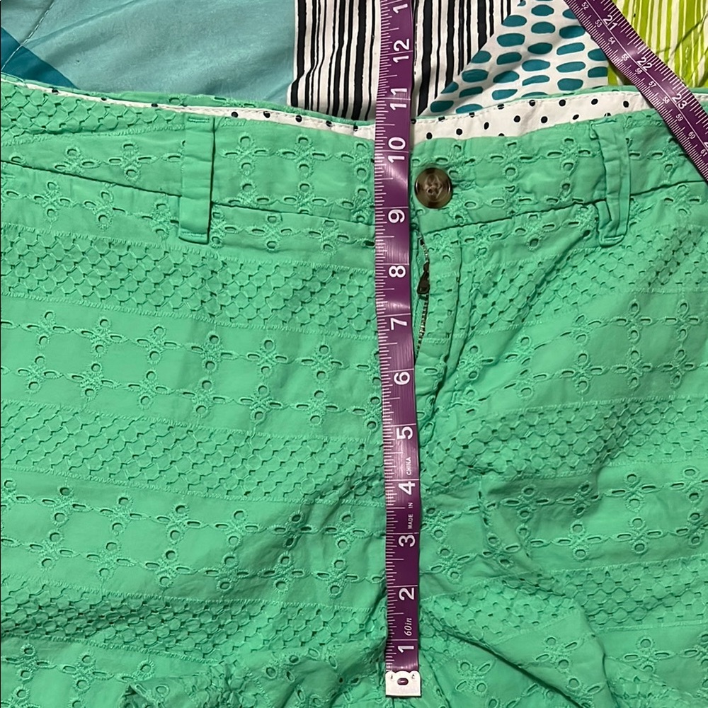 Merona Green Eyelet Women's Shorts - Picture 5 of 8